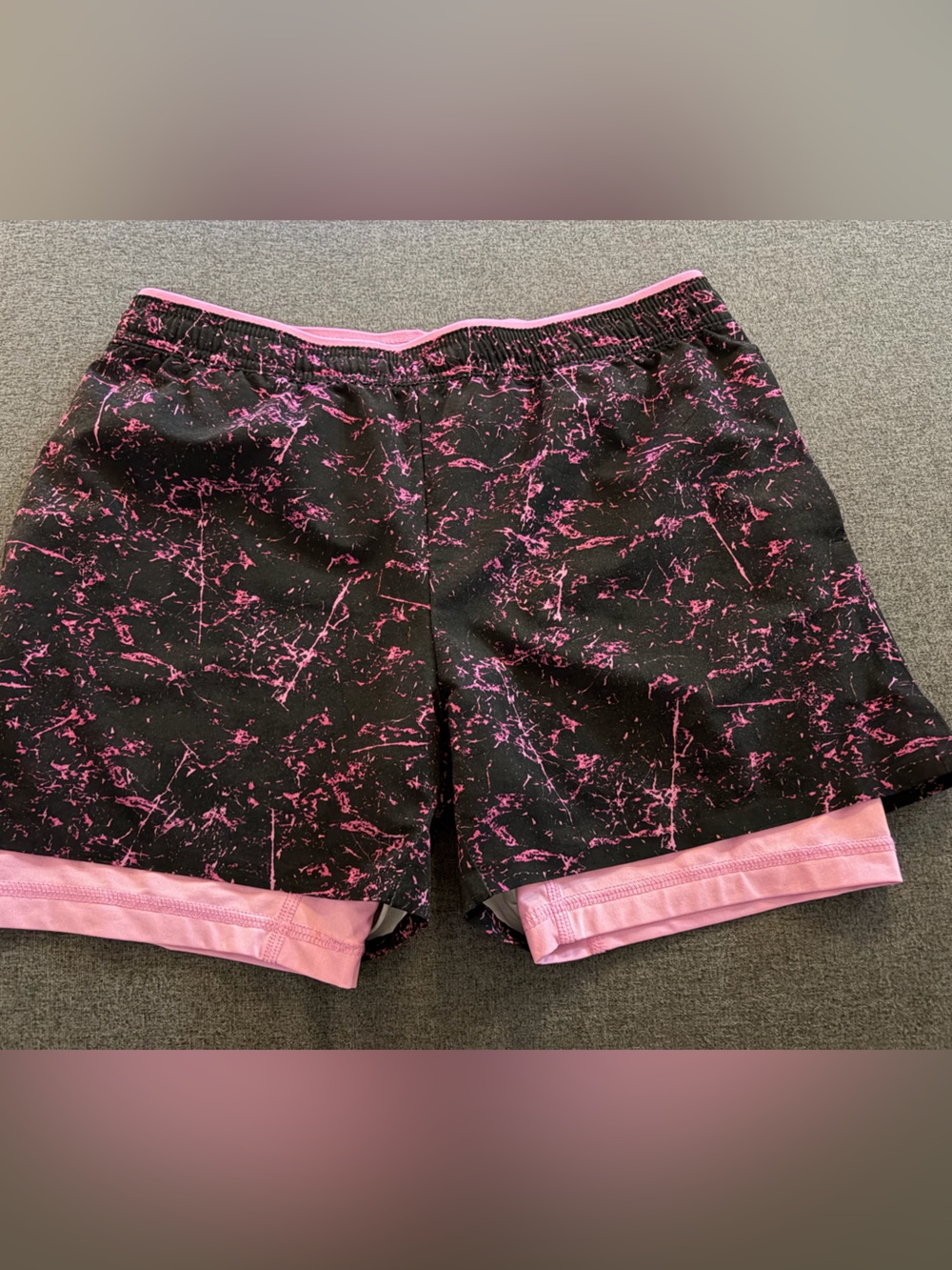 chubbies Pink Concretes Ultimate Training Shorts